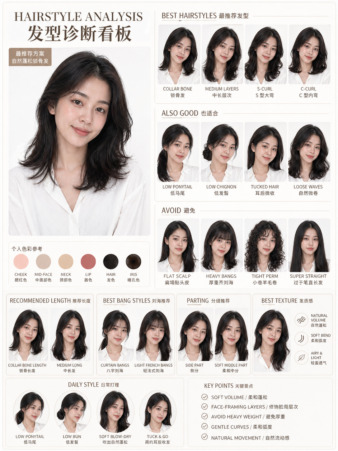 发型报告参考样式