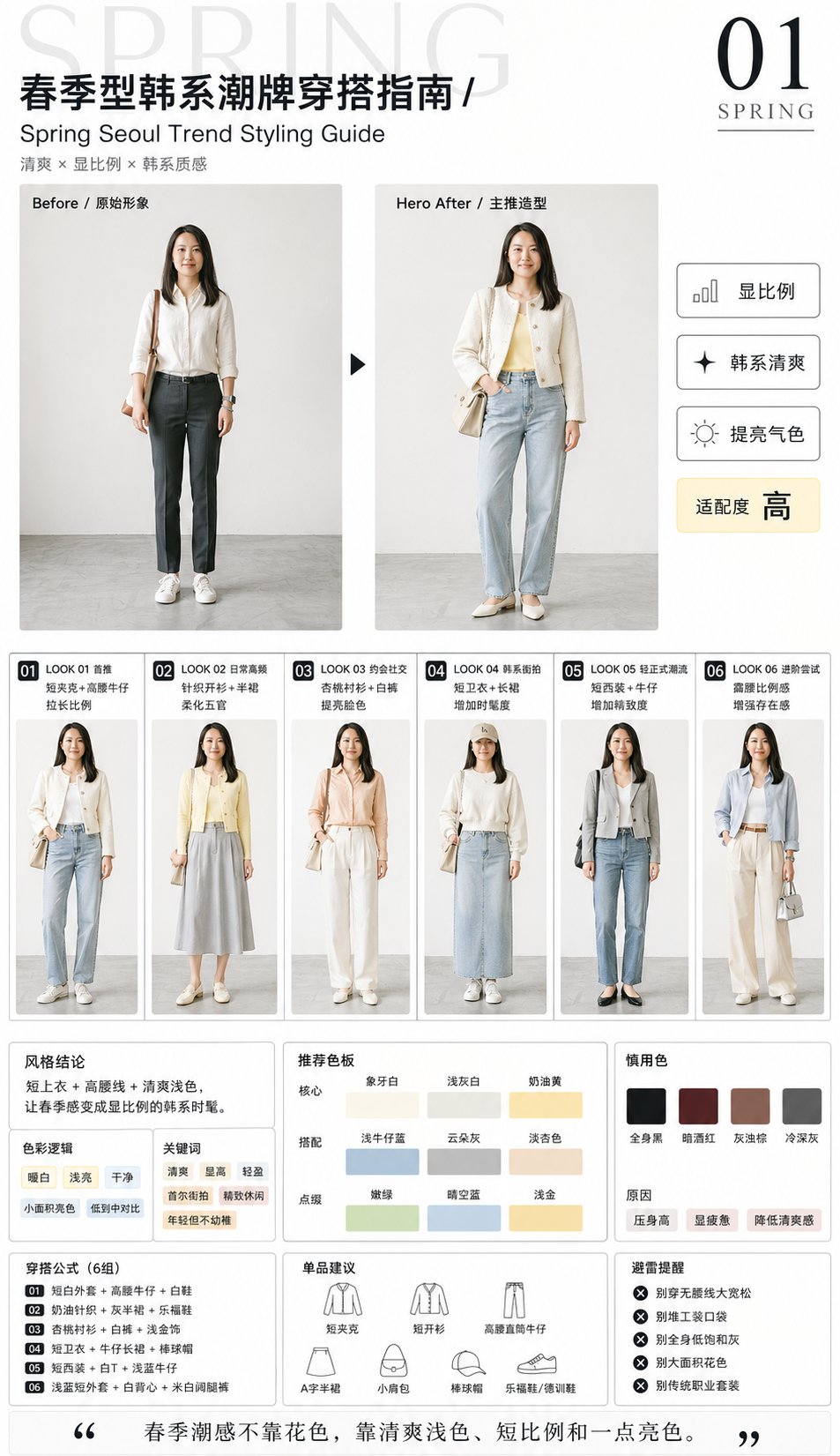 日常穿搭报告参考样式